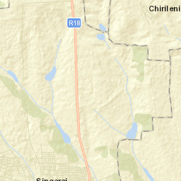 Sîngerei Street Map