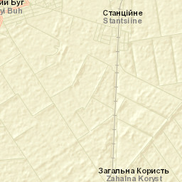 Novyy Buh Street Map