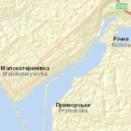 Malokaterynivka Street Map