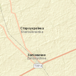Zaliznychne Street Map