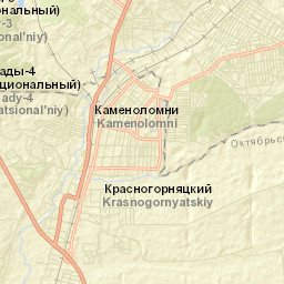 Kamenolomni Street Map
