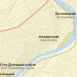 Ust’-Donetskiy Street Map