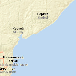 Tsimlyansk Street Map