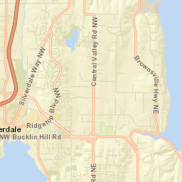 Kitsap County Street Map
