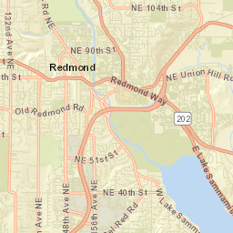 Redmond Street Map