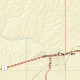 Davenport Street Map