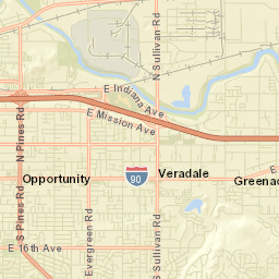 Veradale Street Map