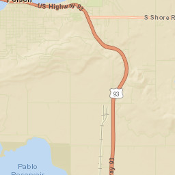 Polson Street Map