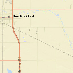 New Rockford Street Map
