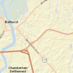 Bathurst Street Map