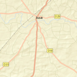 Issé Street Map