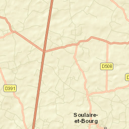 Soulaire-et-Bourg Street Map