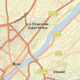 Vineuil Street Map