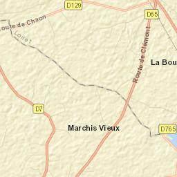 Cerdon Street Map