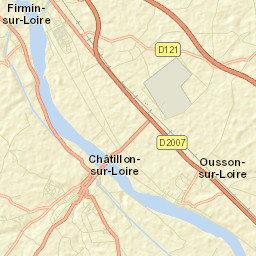 Briare Street Map