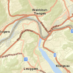 Klingnau Street Map