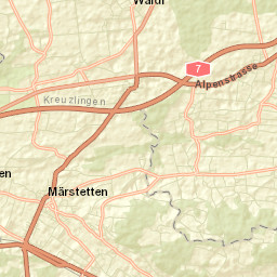 Märstetten-Dorf Street Map