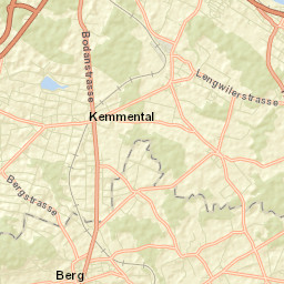 Berg Street Map