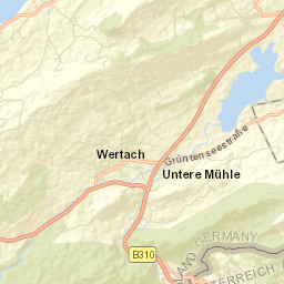 Wertach Street Map