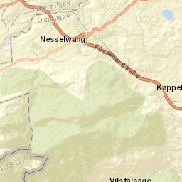 Nesselwang Street Map