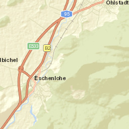 Ohlstadt Street Map