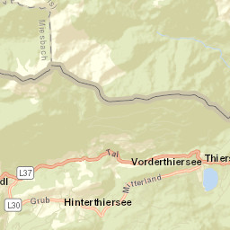Vorderthiersee Street Map