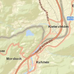 Kufstein Street Map