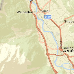 Golling an der Salzach Street Map
