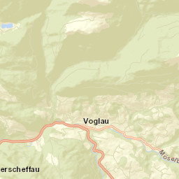 Politischer Bezirk Hallein Street Map