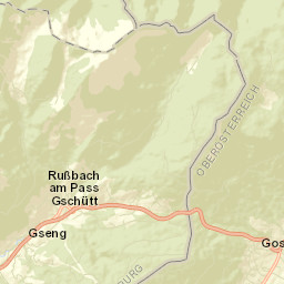 Gosau Street Map