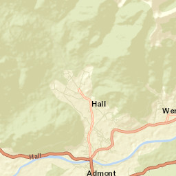 Hall bei Admont Street Map