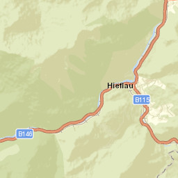 Hieflau Street Map