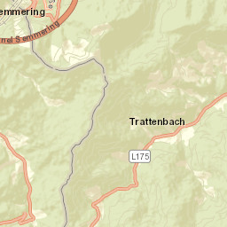 Trattenbach Street Map