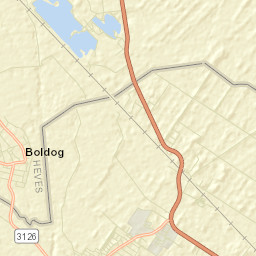 Boldog Street Map