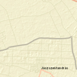 Jászszentandrás Street Map