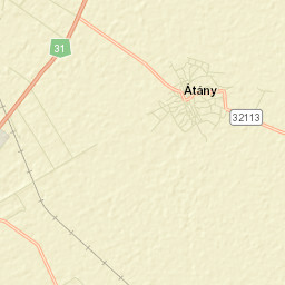 Hevesi Járás Street Map