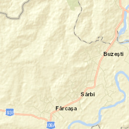 Comuna Fărcaşa Street Map