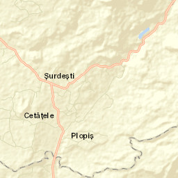 Cetățele Street Map