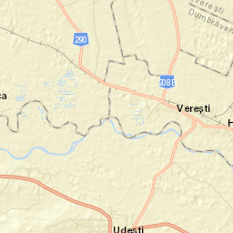 Vereşti Street Map