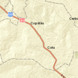 Comuna Copălău Street Map