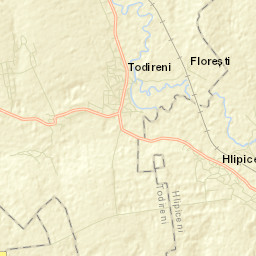 Hlipiceni Street Map