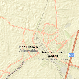 Volnovakha Street Map