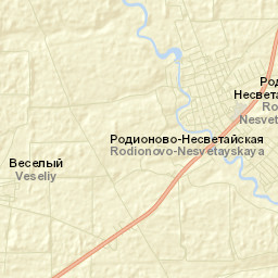Rodionovo-Nesvetaiskoye Street Map