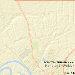 Konstantinovsk Street Map
