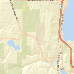 Chico Street Map