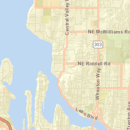 3114 Tracyton Beach Road Northwest Street Map