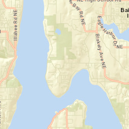 Bainbridge Island Street Map