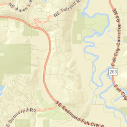 Ames Lake Street Map