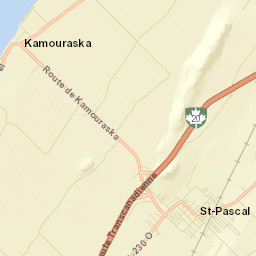 Saint-Pascal Street Map