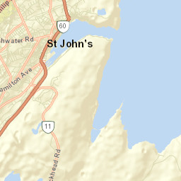 St. John's Street Map